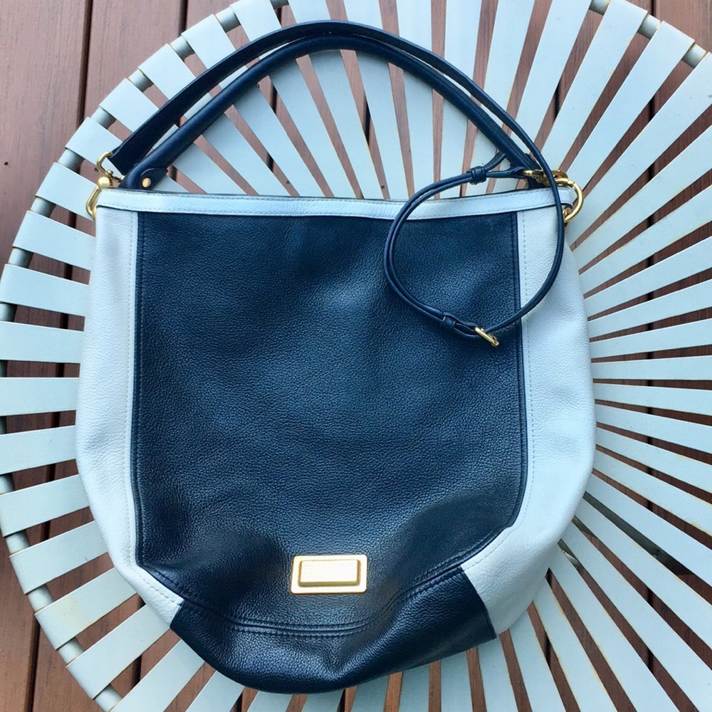 Marc by Marc Jacobs • Black & White Crossbody Hobo